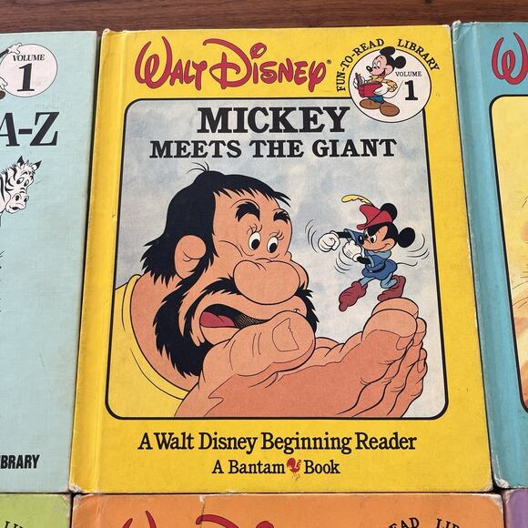 Walt Disney Fun to Read Library Books Lot of 7 - Picture 3 of 13